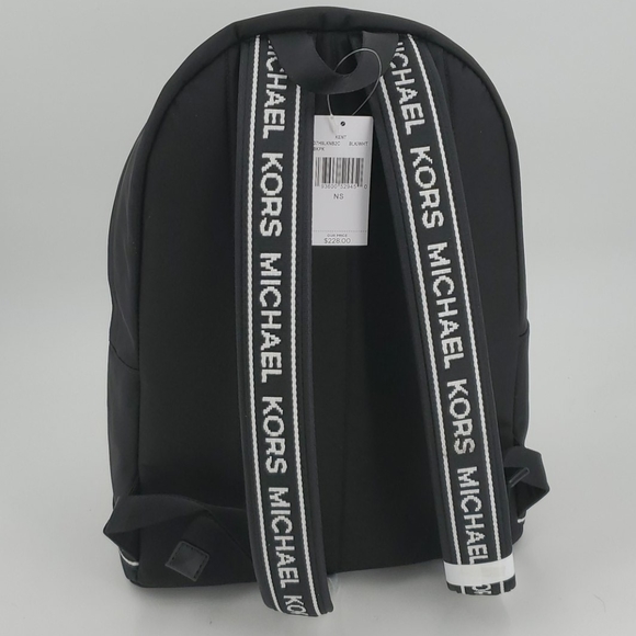 🆕️ Michael Kors Kent Logo Taping Backpack - Picture 7 of 8
